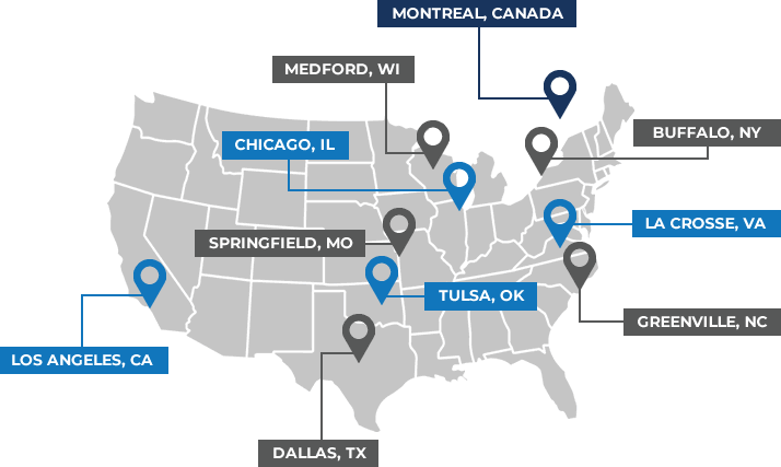 Bell and Gossett heat exchanger sales and support coverage across the United States and Canada