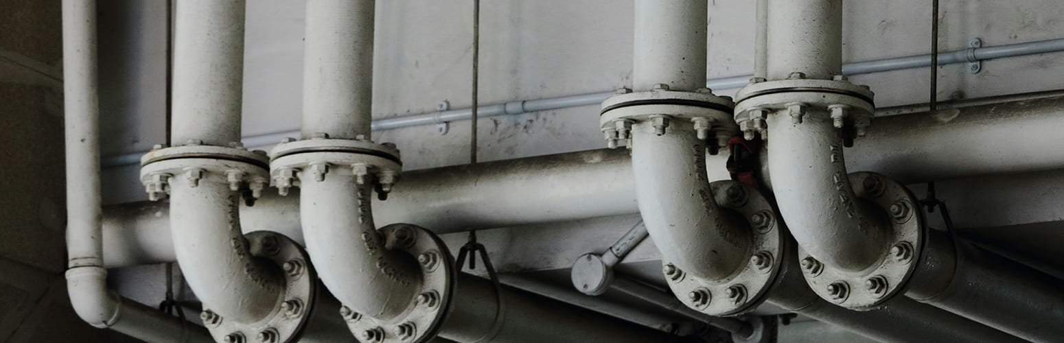 commercial HVAC hydronic heating plant room