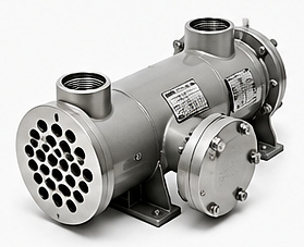 Bell and Gossett WU Series heat exchanger on a glycol snow melt system